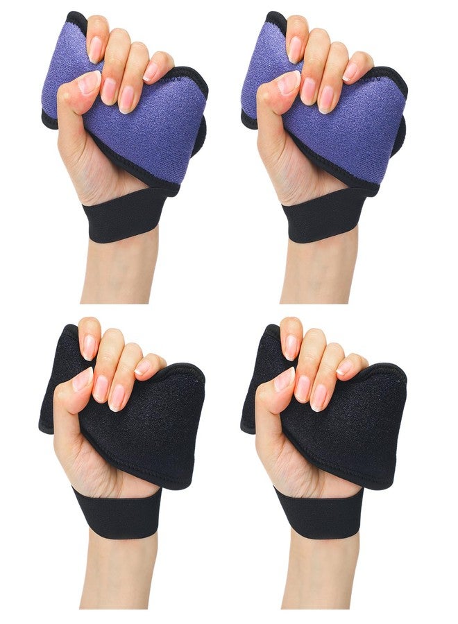 Soulchen 4 Pcs Palm Protector for Hand Contracture Palm Grip Finger Contracture Cushion for Rehabilitation Stroke Hemiplegic Arthritis Skin Breakdown Hand Grip Strengthener Prevention Pad - Image 1
