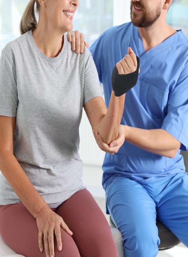 Soulchen 4 Pcs Palm Protector for Hand Contracture Palm Grip Finger Contracture Cushion for Rehabilitation Stroke Hemiplegic Arthritis Skin Breakdown Hand Grip Strengthener Prevention Pad - Image 5