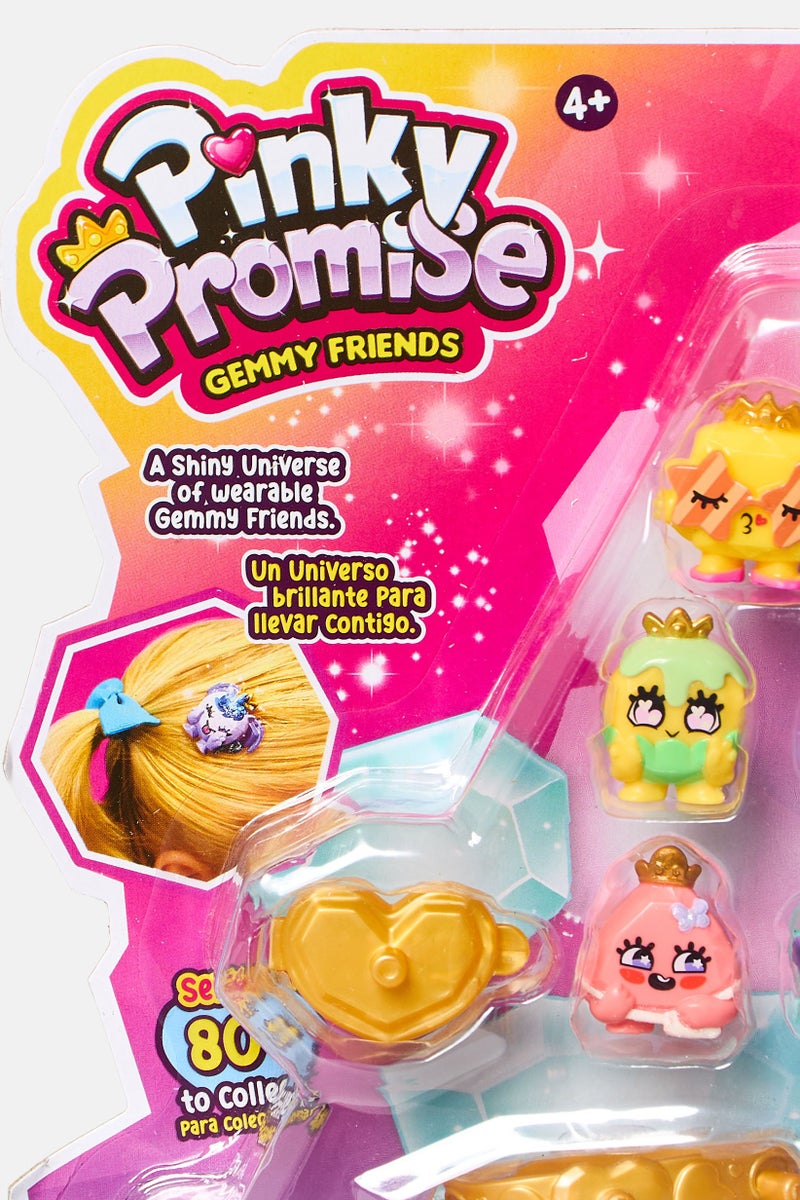 Pinky Promise 12 Pcs Gemmy Friends Pretend Play Pack - Image 4