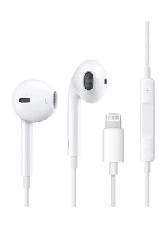 ELTRAZONE Wired Lightning Headphones Wired Earbuds for iPhone in-Ear Earphones with Microphone Volume Control Noise Isolation Earphones  - Image 1