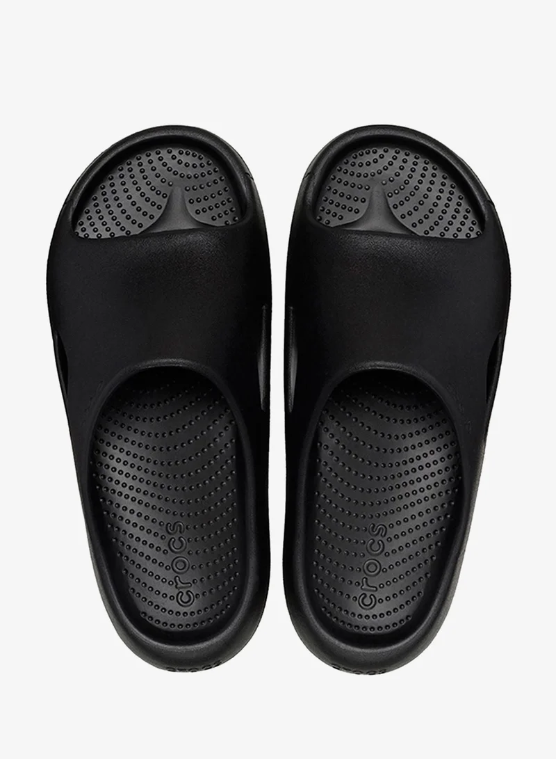 crocs Black Mellow Recovery Slides for Men | Best Price UAE