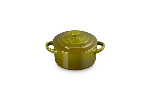 Le Creuset Le Creuset Stoneware Mini Round Cocotte 8 oz Olive 