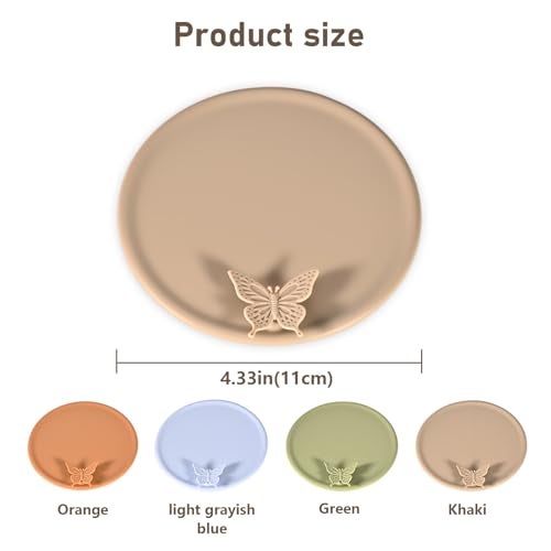 Keweilian Silicone Cup Covers， Multicolored Silicone Lids for Mugs, Cups, Tea Pots,Mug Covers,Cup Lids for Coffee & Tea,4 Pack - Image 2