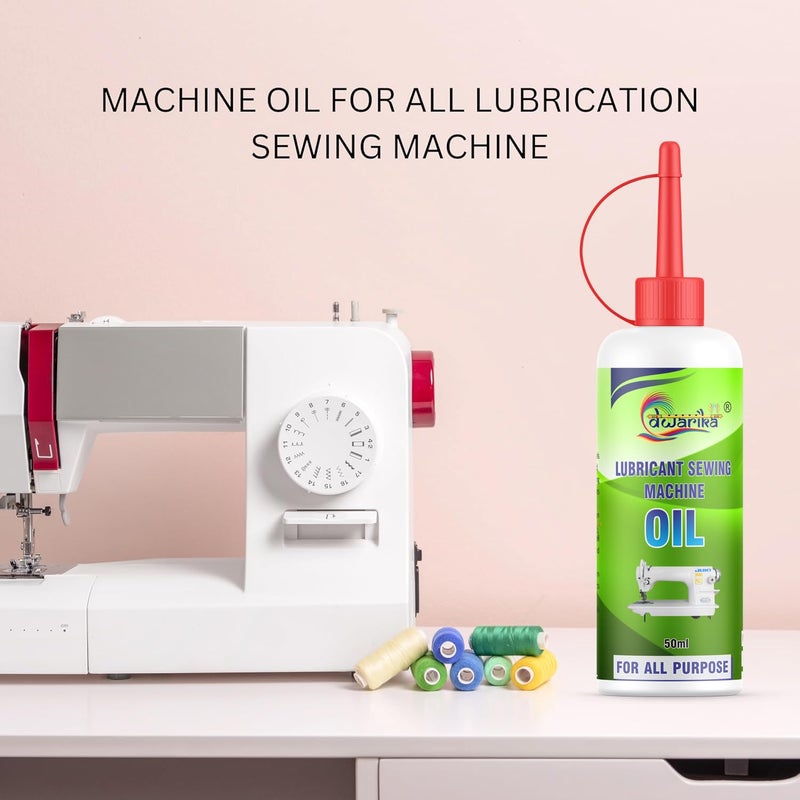 Dwarika Sewing and Multipurpose Lubrication Machine Oil 50 ml 4 - Image 3