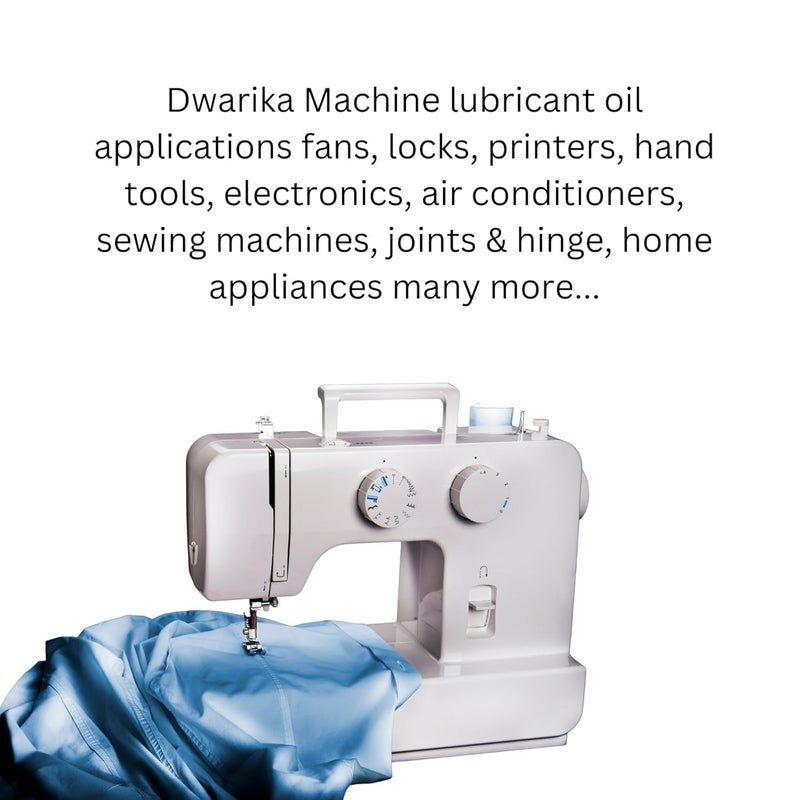 Dwarika Sewing and Multipurpose Lubrication Machine Oil 50 ml 4 - Image 5