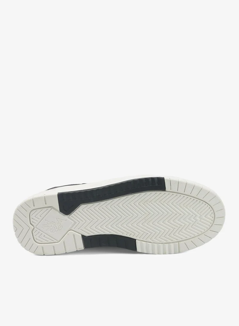 U.S. Polo Assn. black Women's Black Sneakers - Bold Rugged Style Shoes with Durable Sole for Outdoor Wear for Women | Best Price UAE