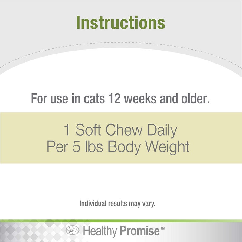 Four Paws Healthy Promise Pre and Probiotics for Cats Soft Chews 90 Count - Image 5