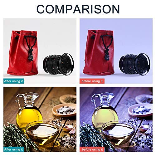 Sedremm Grey Card White Balance Card 3 in 1 Digital Color Correction Set 18% Exposure Photography Card for Video DSLR and Film with Microfiber Cleaning Cloth - Image 4
