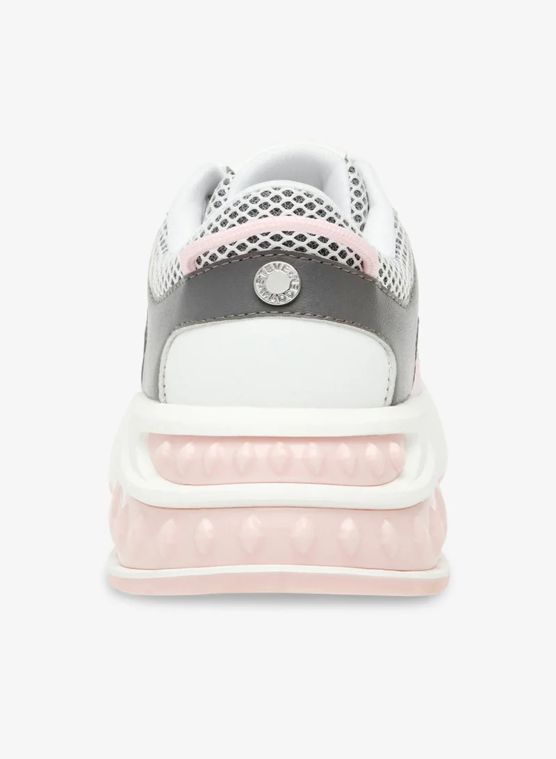 STEVE MADDEN  Steve madden logan pink/white women's sneakers for Women | Best Price UAE