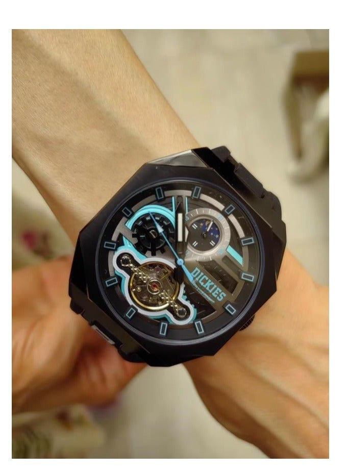 Dickies ساعة ميكانيكية متعددة الوظائف للطالبات تعمل تلقائيًا بالكامل - Image 2