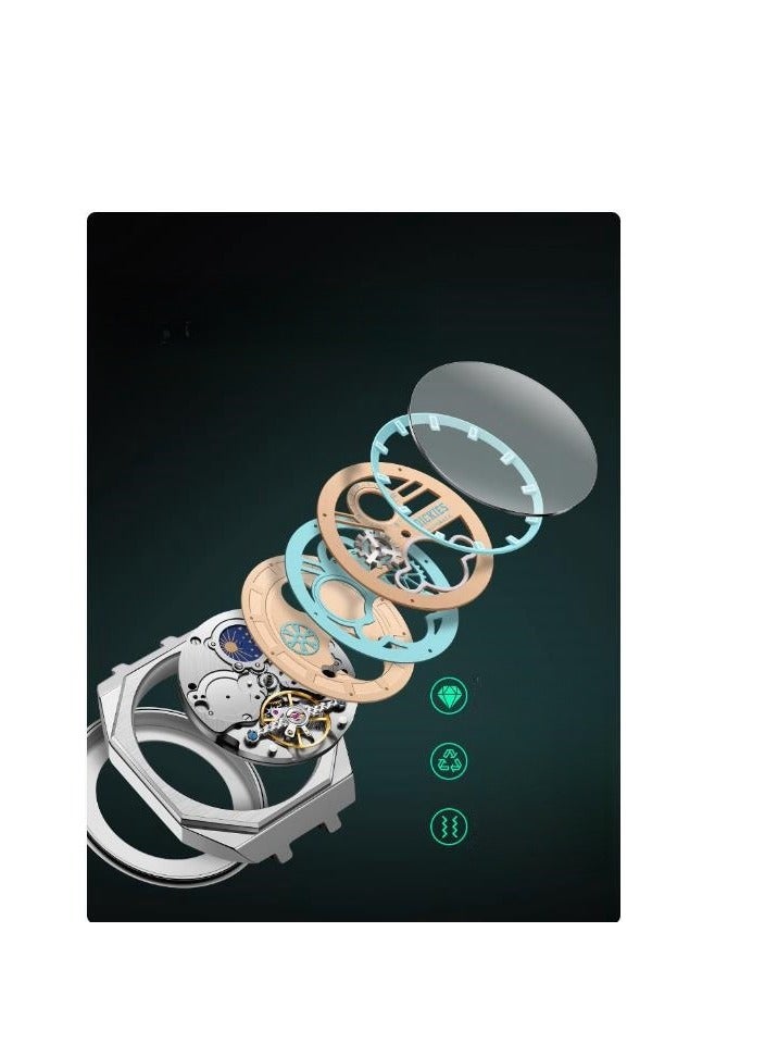 Dickies ساعة ميكانيكية متعددة الوظائف للطالبات تعمل تلقائيًا بالكامل - Image 4