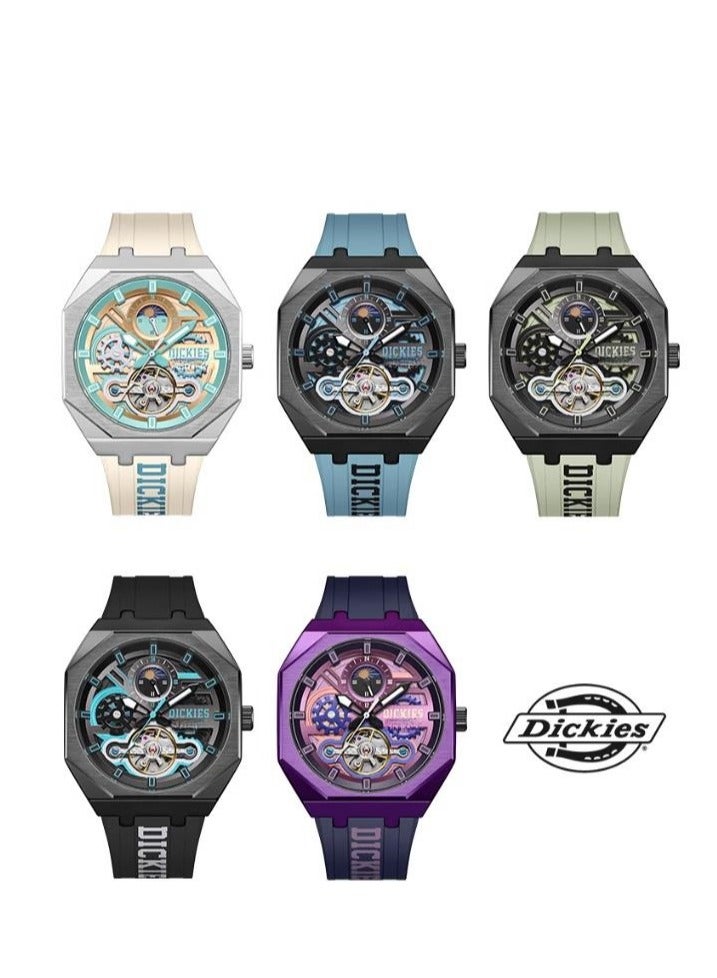 Dickies ساعة ميكانيكية متعددة الوظائف للطالبات تعمل تلقائيًا بالكامل - Image 5