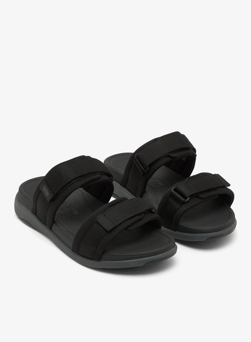 FitFlop F-Mode Go Two Bar Webbing Slides - Image 5