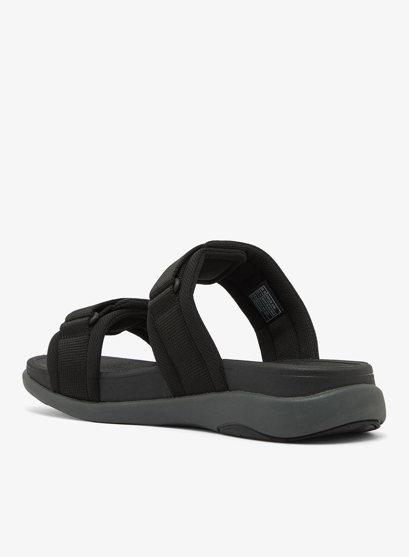 FitFlop F-Mode Go Two Bar Webbing Slides - Image 3