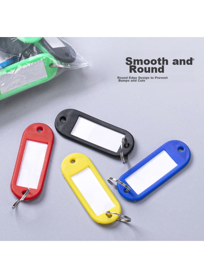 Jin Longxing Jinlongxing Colorful Key Tag, Identification Tag, Key Label, Keychain, 7212 Classification Management Marking Label, Key Pendant, Office Supplies, 50/bag - Image 4