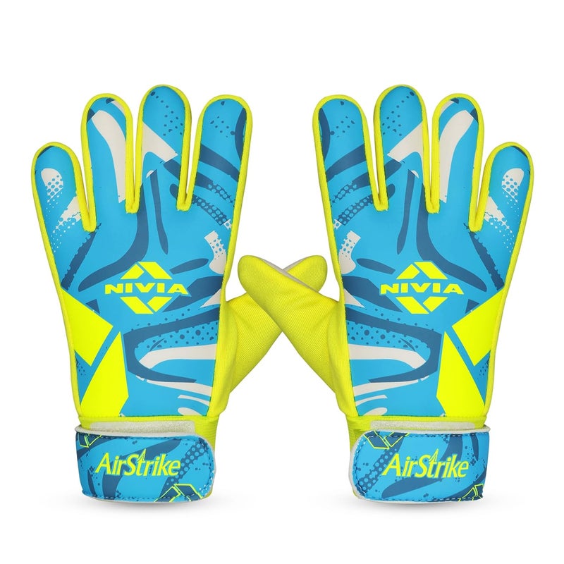Nivia Air Strike Goalkeeper Gloves - Image 1
