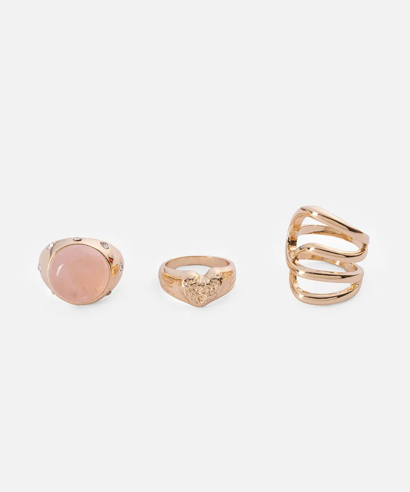 Ipekyol Pack of Three Rings