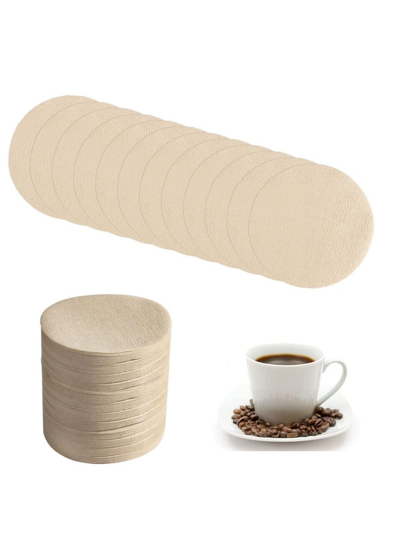 600 PCS Unbleached Coffee Filters, Replacement Round Coffee Filters Fits for Aerobie for Aeropress Coffee and for Espresso Makers (6cm in Diameter)