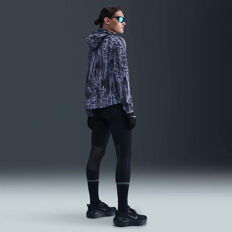 Nike Blue Women's Swift Repel UV Printed Running Jacket for Women | Best Price UAE