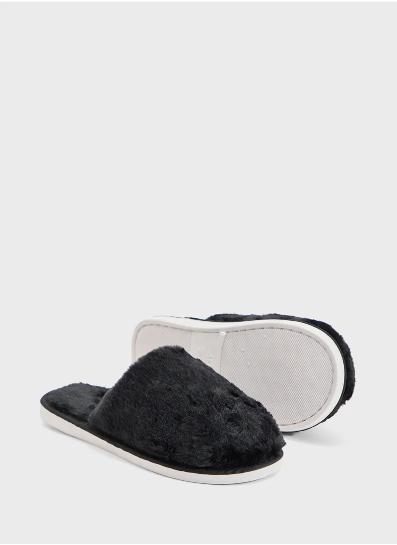 Ginger Plush Slippers