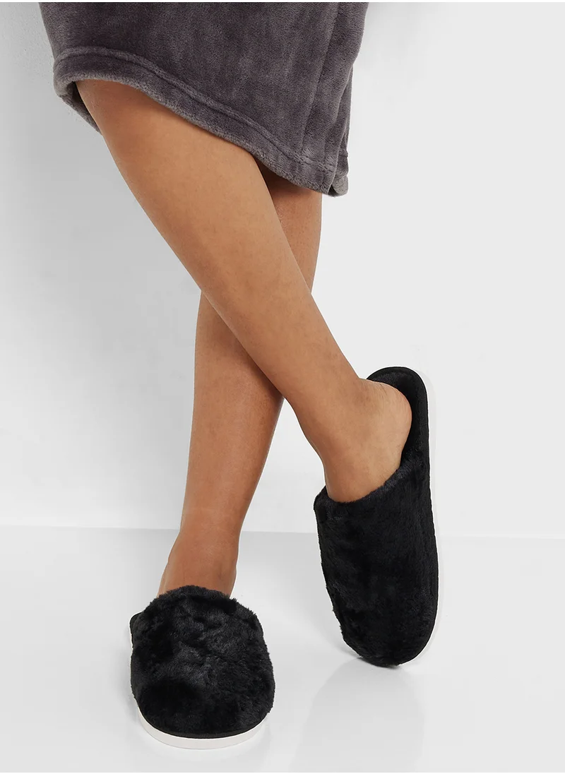 Ginger Plush Slippers