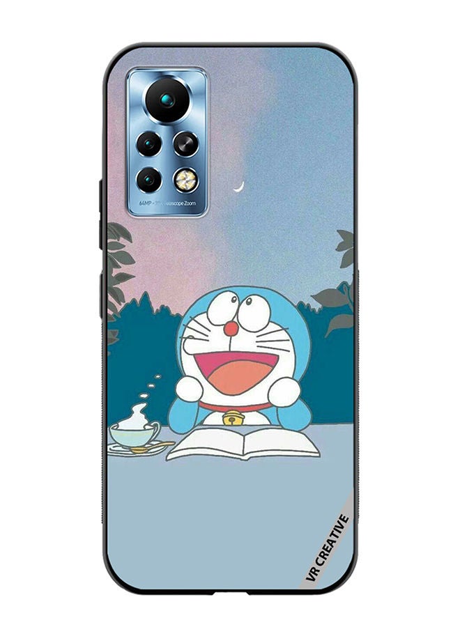VR CREATIVE Protective Case Cover For Infinix Note 11 Pro Wandering Doremon Design Multicolour - Image 1