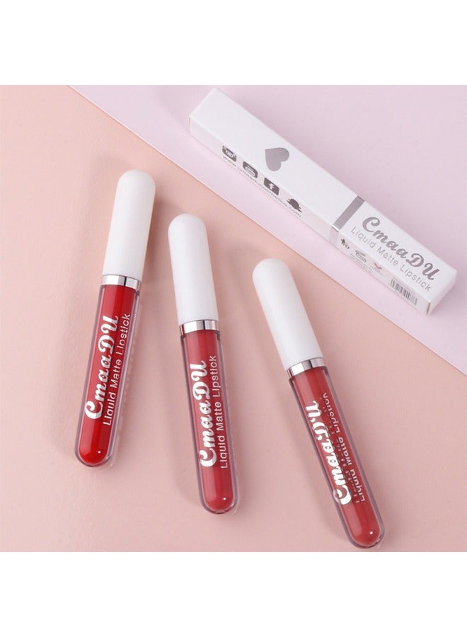 سمادو أحمر الشفاه السائل غير اللامع ، له ملمس منعش ، سهل التلوين ، لا يلمس الكوب ، له تأثير ترطيب طويل الأمد ، مع تأثير ملء الشفاه غير اللامع (# 13) - Image 2