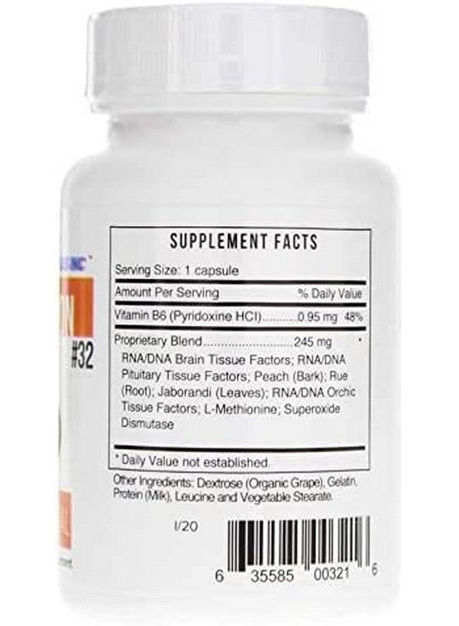 Systemic Formulas 32 Bio Function Gb PituitaryPineal 60 Capsules Supports Mental Clarity And Focus And Normal Circadian Rhythms  - Image 3
