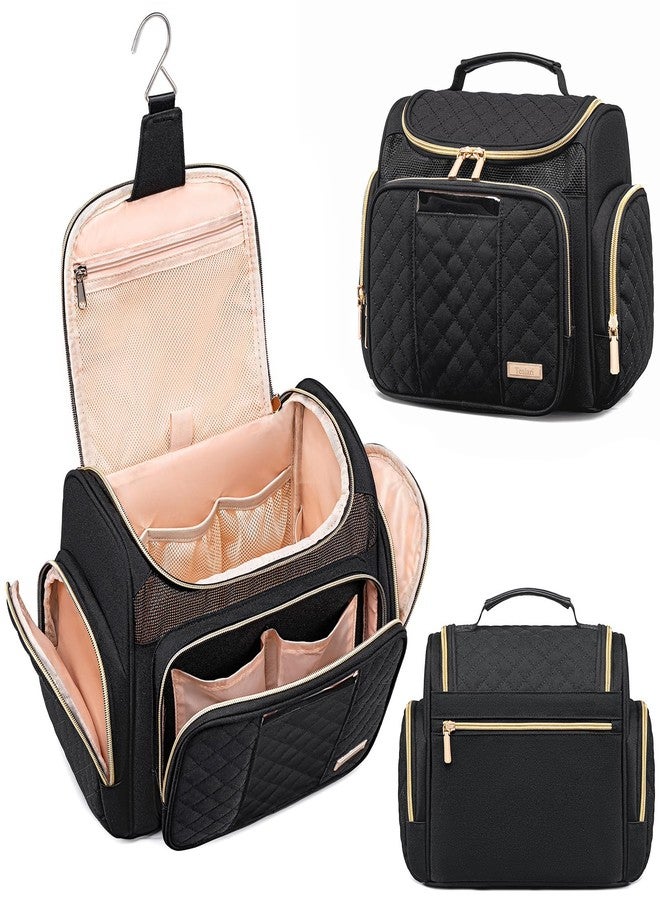 Tealari Large Toiletry Bag for Women Men,Bathroom Bag,Water Resistant Shower Bag,Makeup Bag,Portable Shower Caddy for College Dorm,Hanging Travel Toiletry Bag with Transparent Waterproof Phone Pocket - Image 1