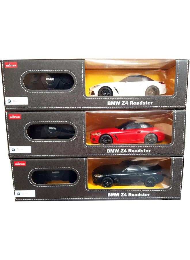 راستار سيارة تحكم عن بعد من طراز BMW Z4 الجديدة من Rastar بمقياس 1:24، لون أسود - Image 2