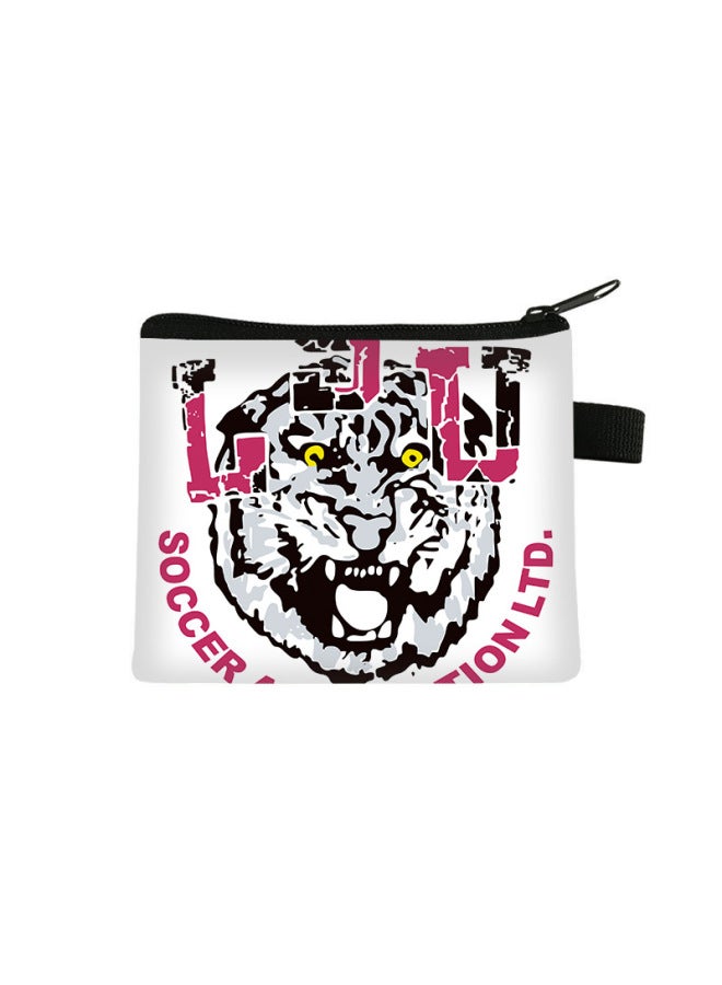 Animal Ilration Coin Purse Kidsren's Mini Cute Bag Student New Style Large Capacity Storage Key Card Holder