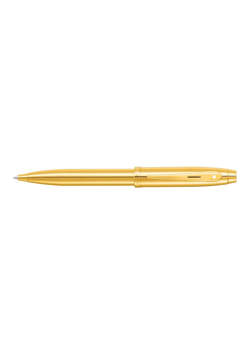 Sheaffer Sheaffer® 100 9372 Glossy PVD Gold Ballpoint Pen With PVD Gold Trim