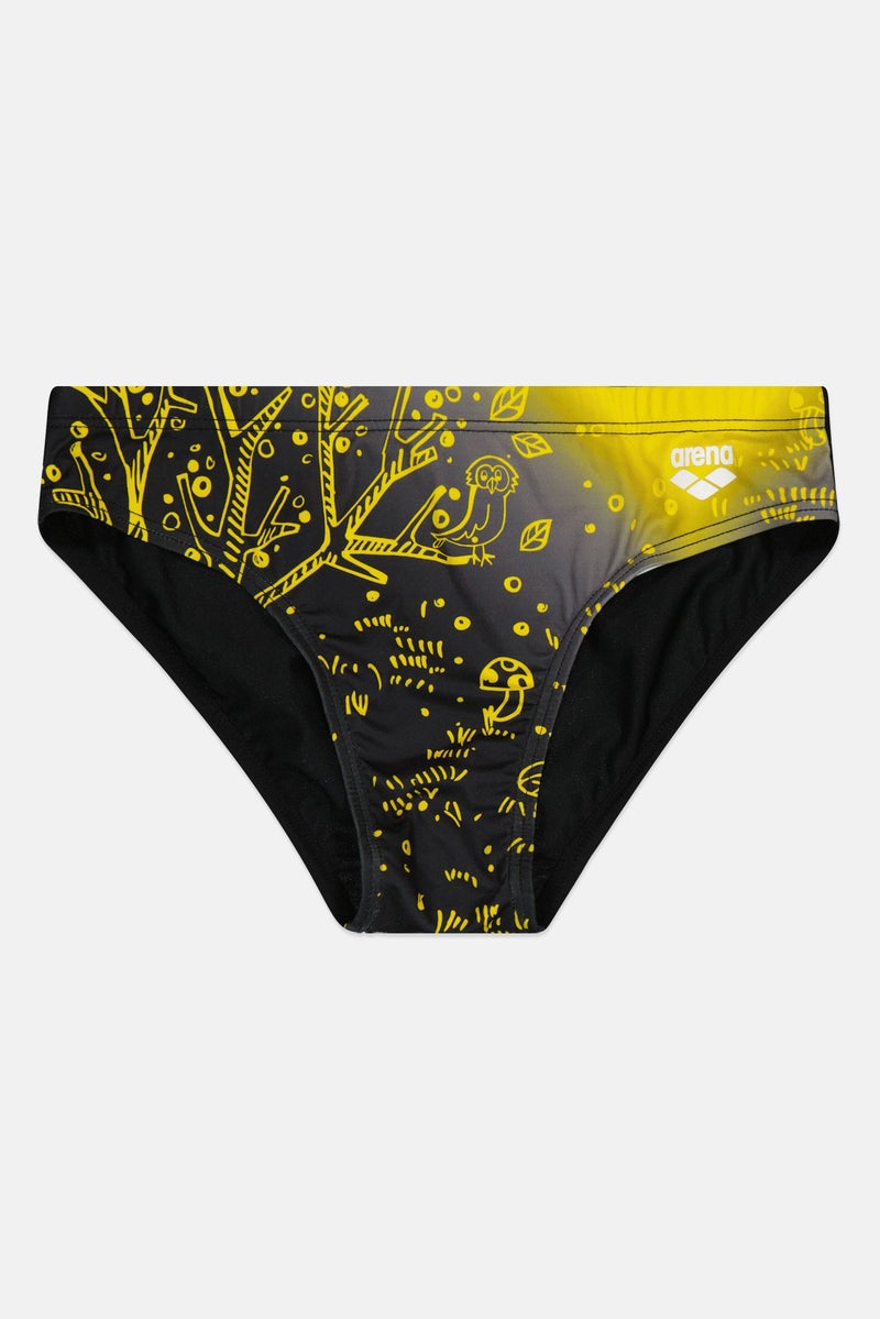 arena Kids Girl Allover Print Magic Swimwear Bottom, Multicolor - Image 1