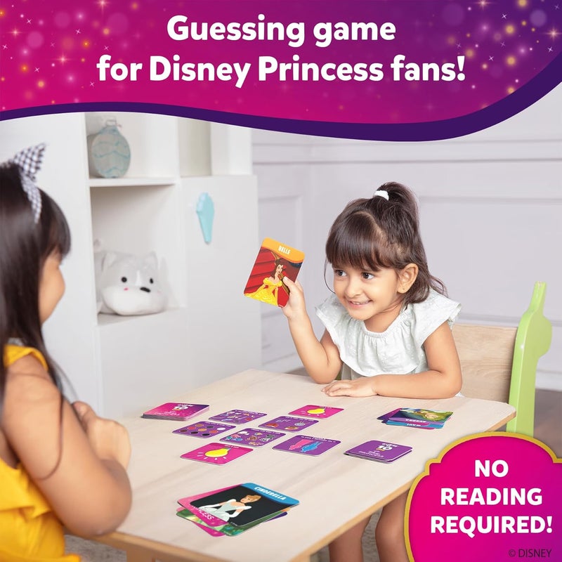 Skillmatics Guess in 10 Junior Disney Princess for Kids, Girls, Boys Who Love Card Games, Board Games, Cinderella, Ariel, Jasmine, Gifts for Ages 3, 4, 5, 6, Travel Friendly - Image 3
