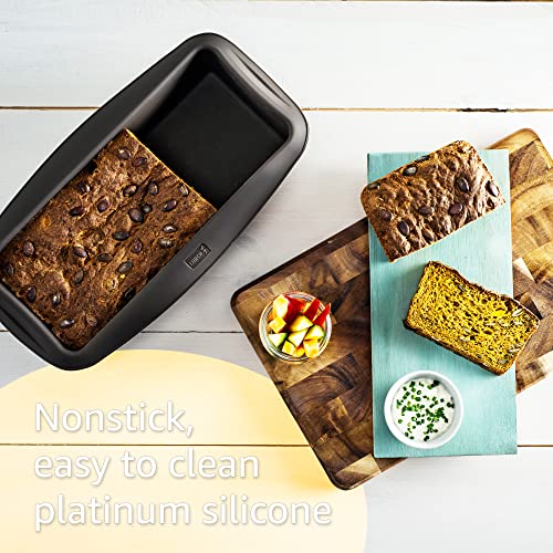 LURCH Germany Flexiform Silicone Bread and Loaf Pan | Non-Stick Silicone Baking Mold for Homemade Cakes, Breads, Meatloaf and Dessert - (11.8" x 4.5" x 2.7") - Image 4