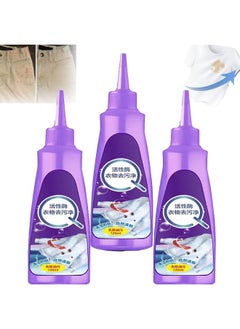 Enzyme Laundry Stain Remover - White Shirt Guardian, Garment Stubborn Stain Cleaner Oil Remover, Clothes Stain Remover, Clothing Quick Laundry Dry Cleaner (3-PCS)