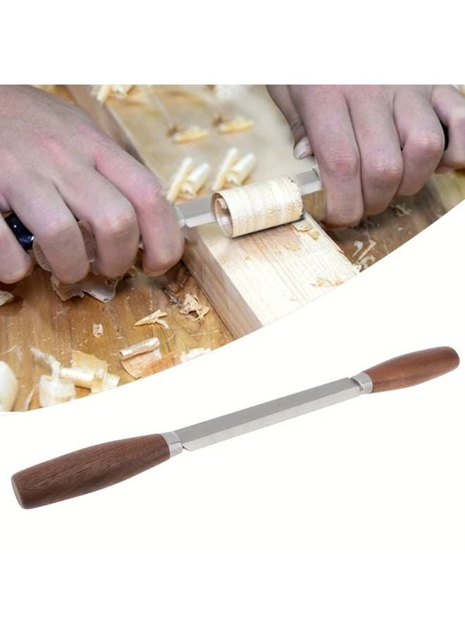 Manual Wood Planing Tool With SK5 Metal Blade And Wooden Handle No Electricity Required - Image 3
