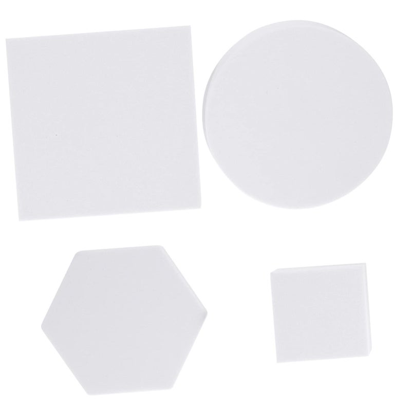 Geometric Foam Photography Props Set 4PCS for Jewelry Cosmetics Makeup Tools - Image 2
