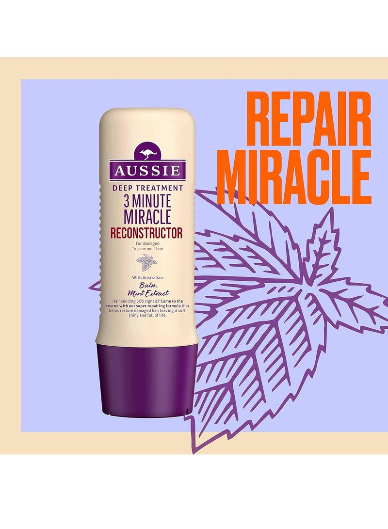 Aussie Reconstructor 3 Minute Miracle Deep Conditioner - Image 2