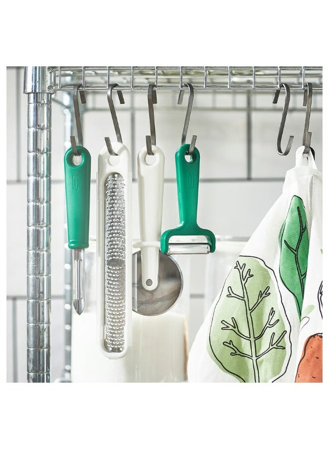 أيكيا مقشرة Y من ايكيا لتقشير الخضروات الجذرية الطويلة مثل الجزر أو الجزر الأبيض والبطاطس والخيار والقرع باللون الأخضر الفاتح - Image 5