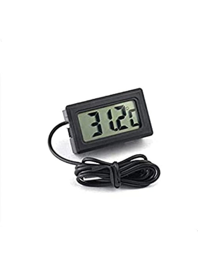 مقياس حرارة رقمي بمسبار عرض LCD صغير لاختبار درجة حرارة الثلاجة/حوض السمك - Image 1