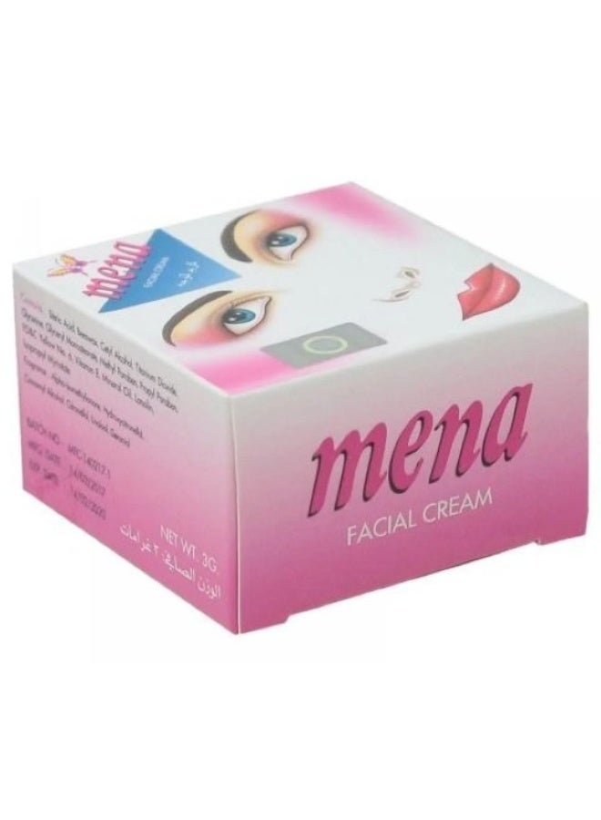 Mena Facial Cream - 3gm - Image 3