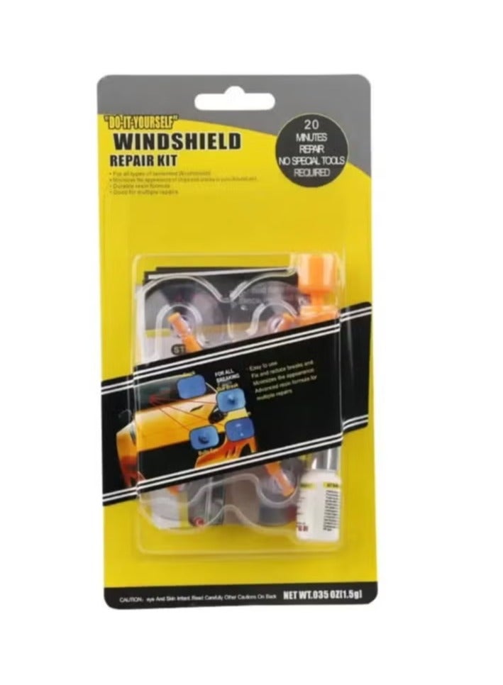 JAJEEK Windshield Repair Kit Professional DIY Auto Glass Repair Tool for Cracks & Chips – Easy to Use, Quick & Effective, Restore Windshield & Auto Glass to Original Condition, Clear Resin – Ideal for Cars, Trucks & SUVs - Image 2