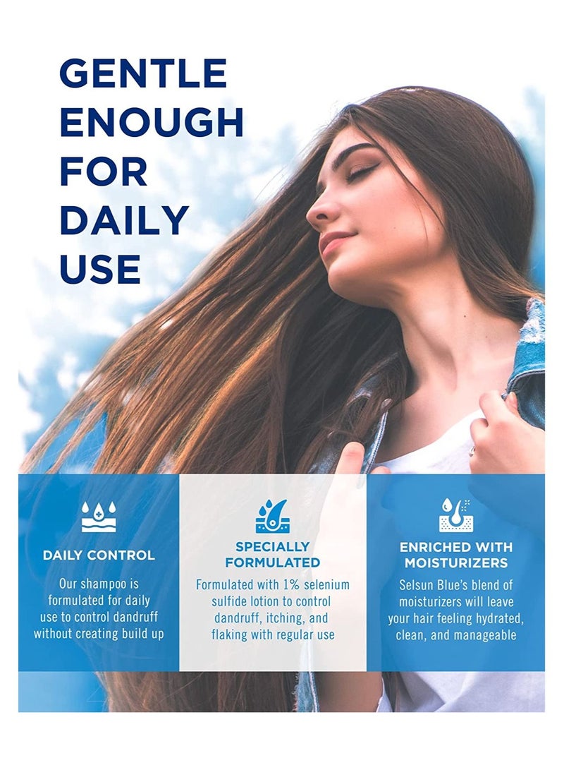 Selsun Blue Normal-Oily Hair Anti-Dandruff Shampoo300 mL - Image 5