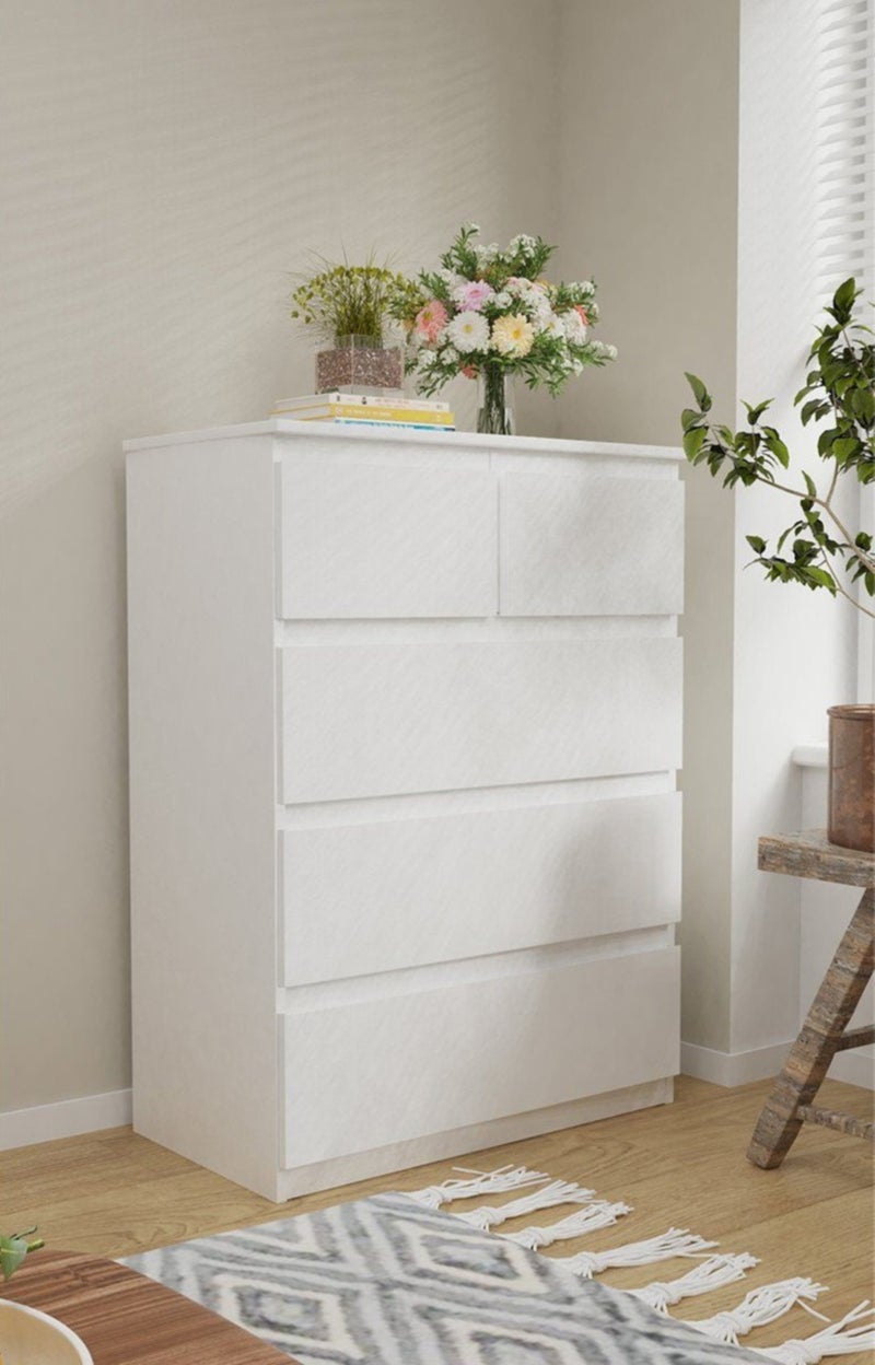 فرنتشر ستور وحدة ادراج مودرن ام دى اف - ارتفاع 100 سم - عرض 70 سم - عمق 42 سم ، من فرنتشر ستور. - Image 1