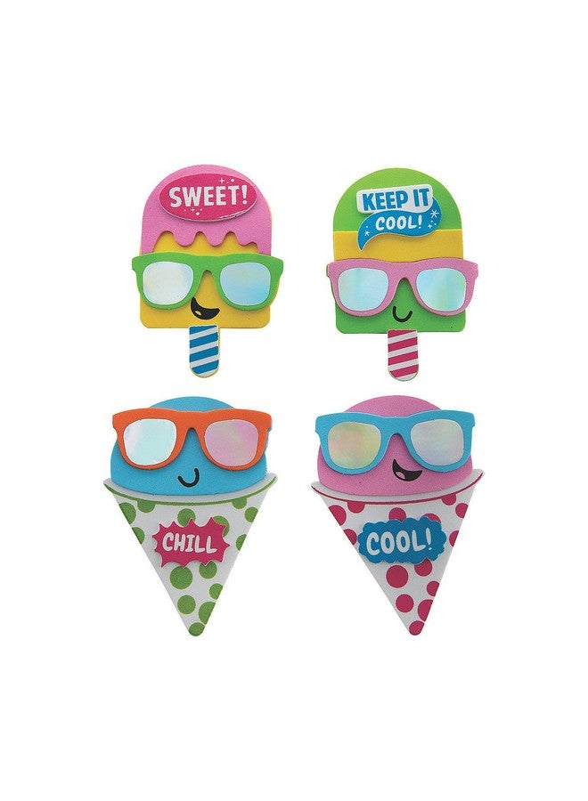 Fun Express Cool Summer Treats Magnet Ck 12 Craft Kits 12 Pieces