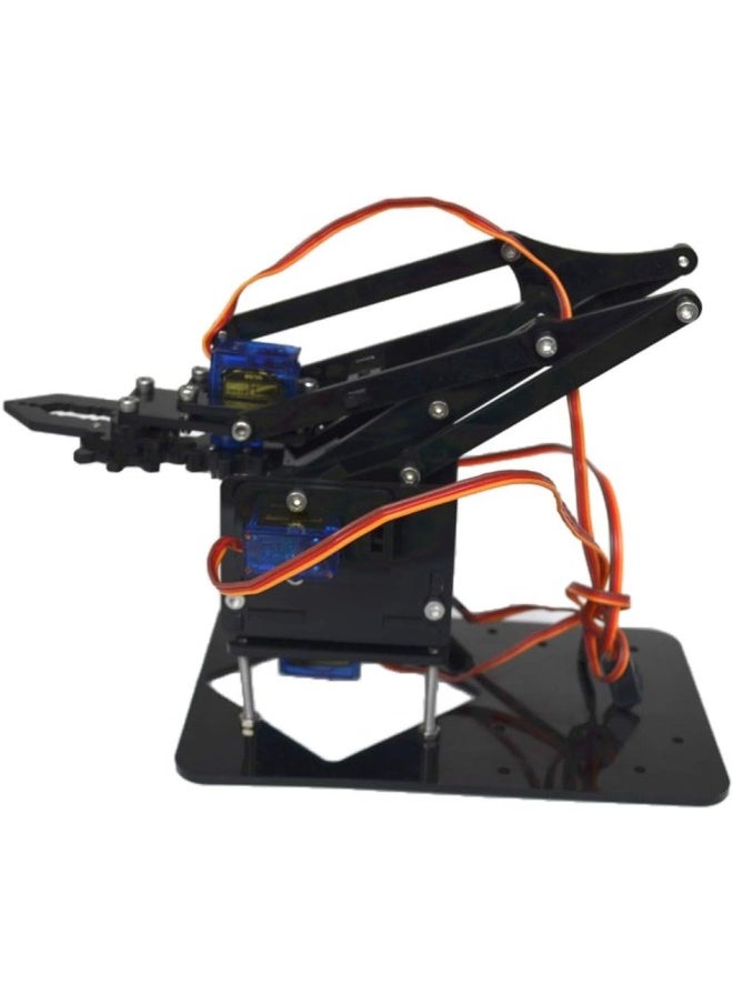 silvercnc 4-Dof Tank Robot Chassis u0026 Mechanical Arm for , DIY Assembled Robotic Arm Kit for Kids u0026 Adults  - Image 5