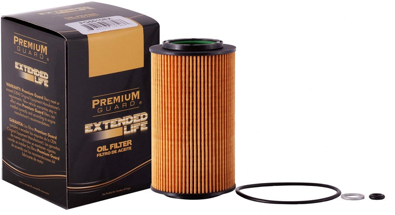 Premium Guard Extended Life Oil Filter up to 10k Miles PG5610EX | Fits 2007-2009 Hyundai Santa Fe, 2006-2010 Sonata, 2006-2009 Kia Sedona, 2006-2009 Hyundai Azera, 2008-2009 Kia Sorento - Image 1