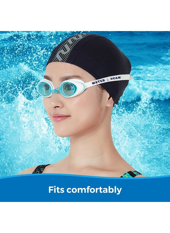 Water Gear Latex Swedish Goggles Strap Comfortable And Secure Fit Family Fun Swimming Accessories Swimming Goggle Replacement Strap For Kids And Adults White - Image 3