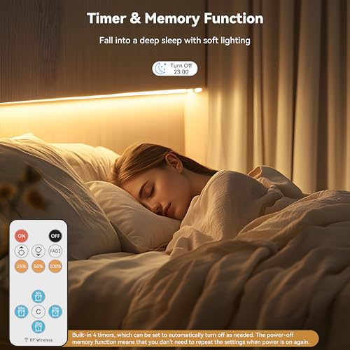 PAUTIX COB LED Strip Light 16.4ft,Engineering Level UL Listed Warm White 3000K,CRI93+ Super Bright High Lumen,Dimmable 24V Flexible LED Tape Light with RF Remote,for Cabinets,Home&Office DIY Lighting - Image 3